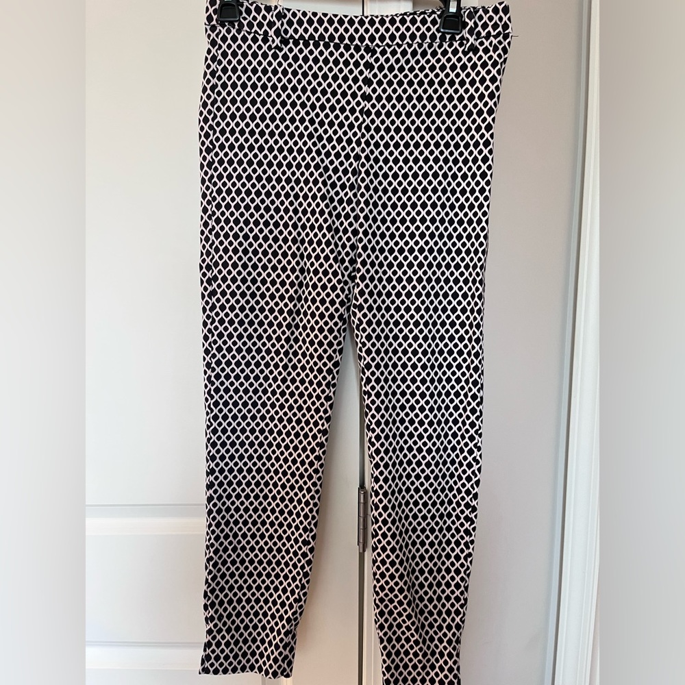 Patterned Slim-fit Work pants H&M size 4